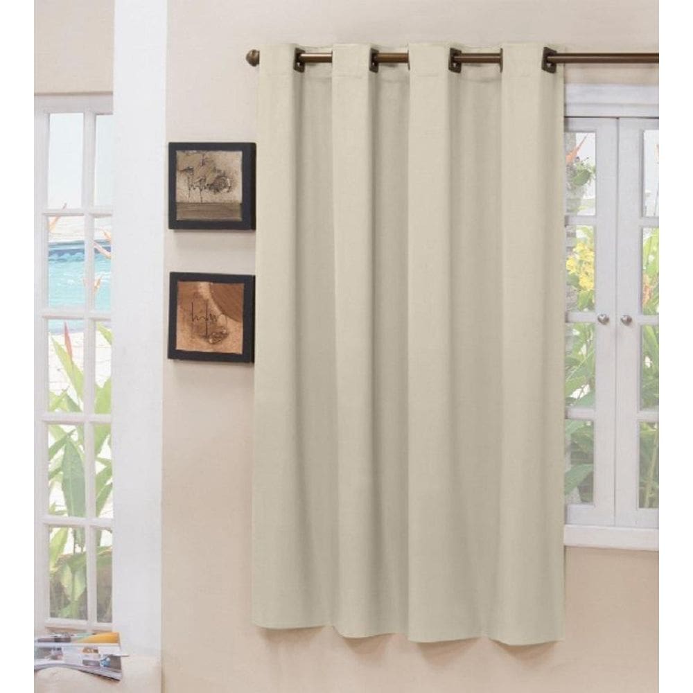 Cortina Blecaute Tecido Areia 1,40X1,50 Janela Porta