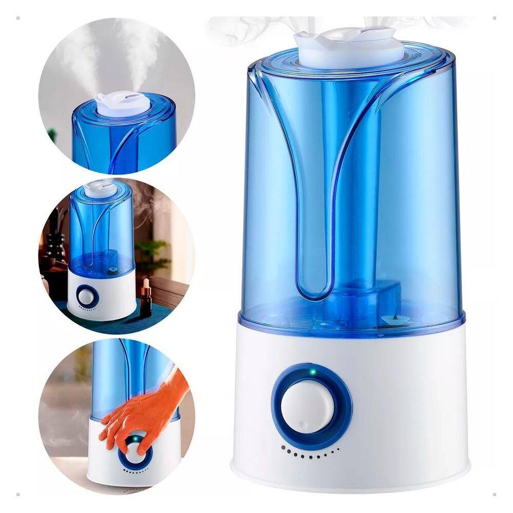 Umidificador De Ar Ultrassônico Com Purificador Bivolt E Led 7 Cores