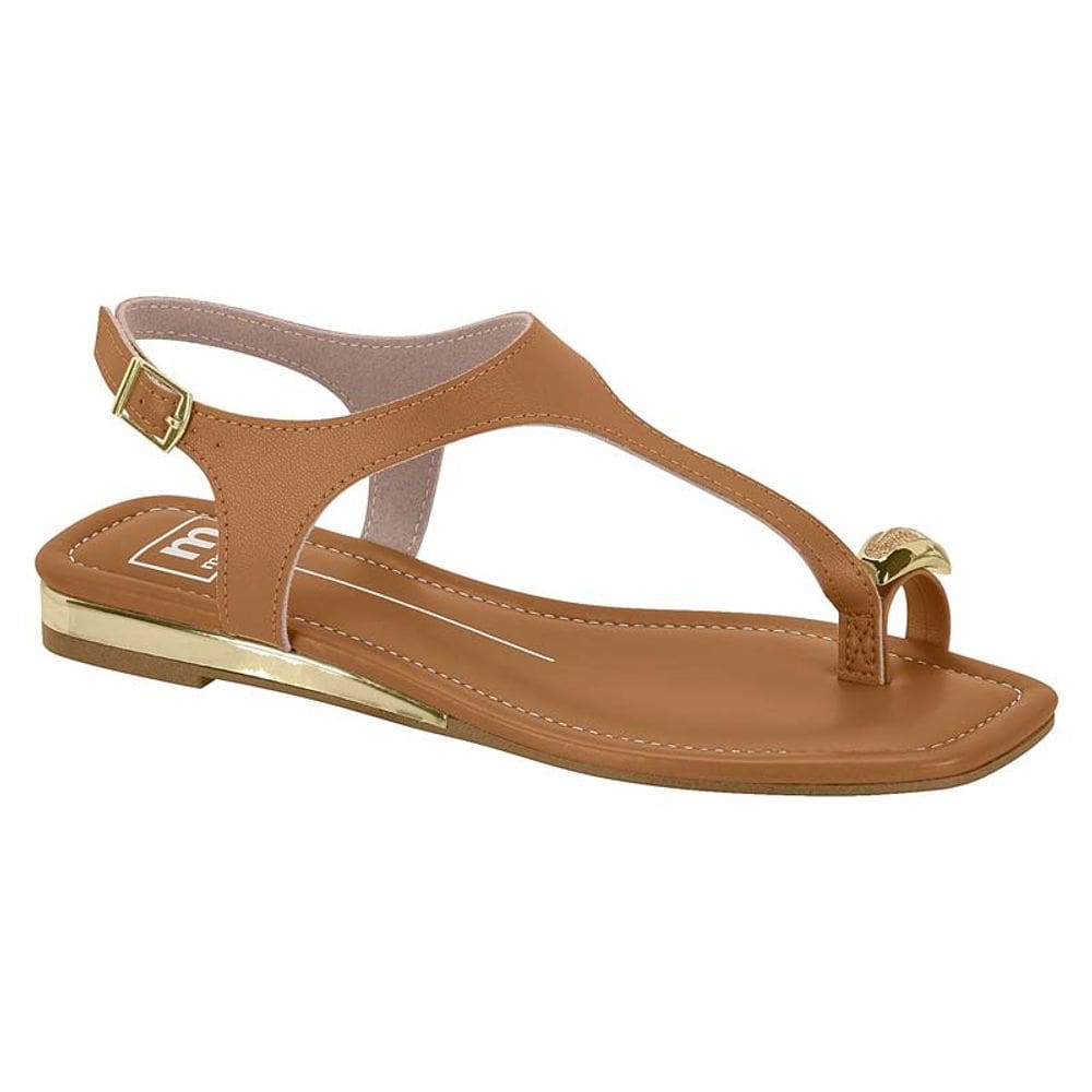 Sandália Rasteira Feminina Moleca 5559.103.9569