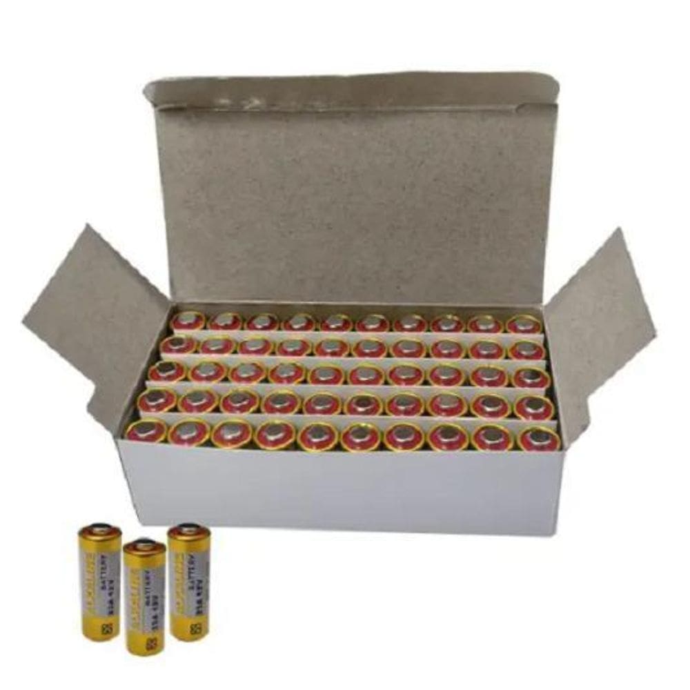 Caixa De Bateria A23 Alkaline Caixa Com 50 Unidades