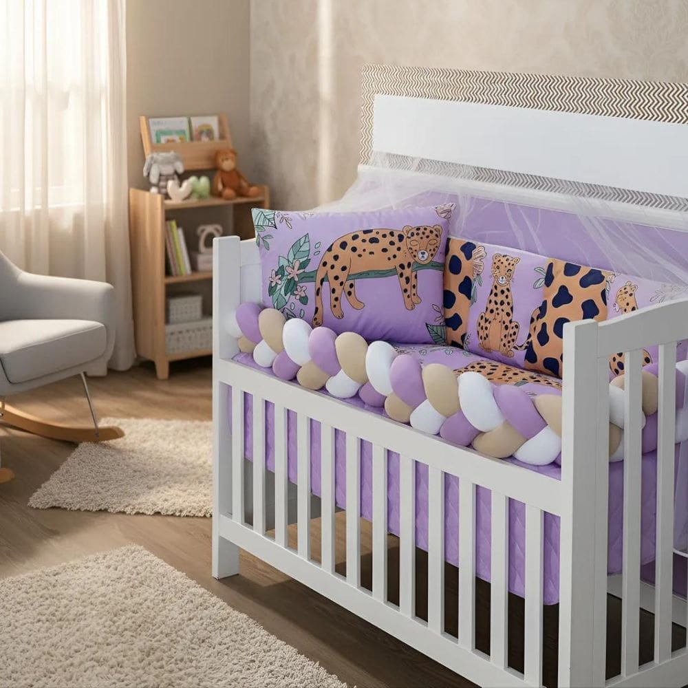 Kit Berço Baby Dream 10 Peças Super Aconchegante E Charmoso