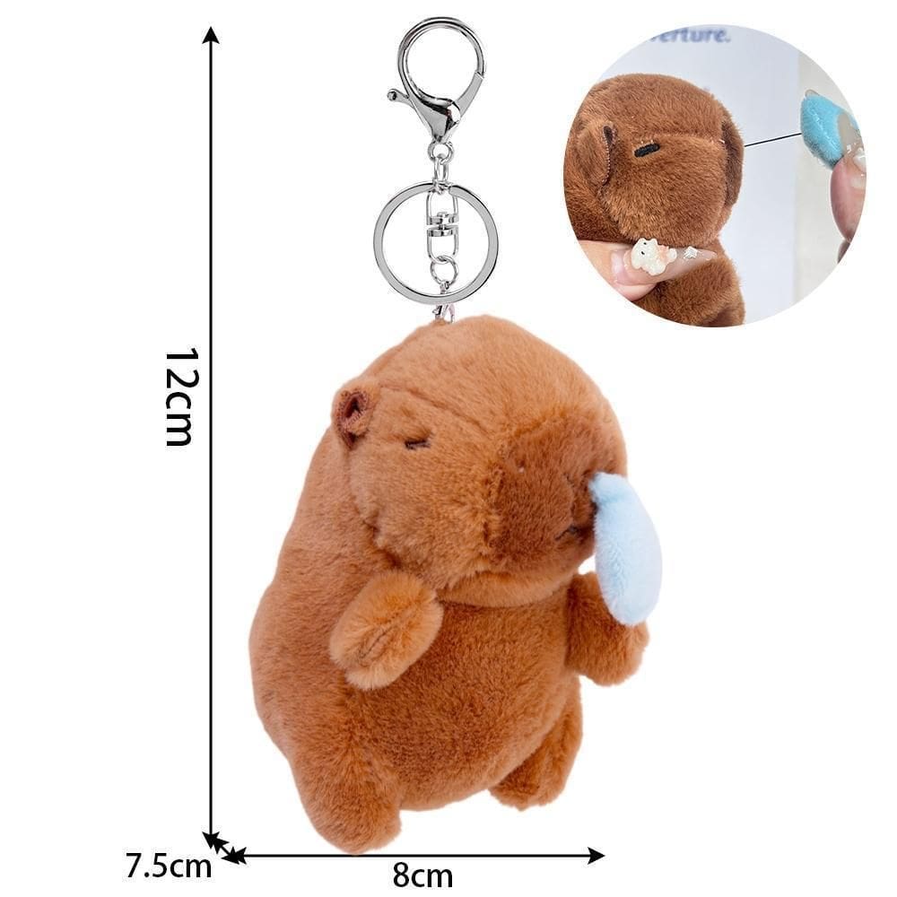 Chaveiro Capivara 11Cm Anti