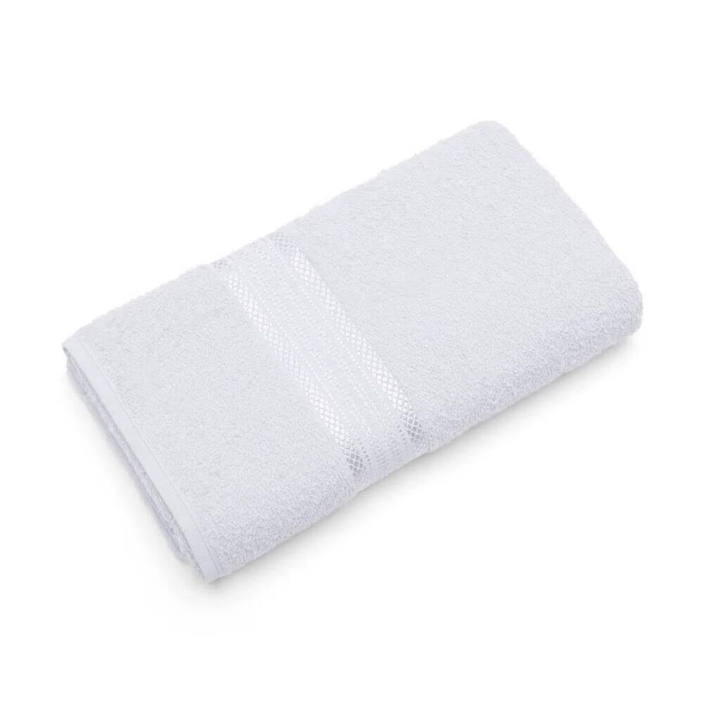 Toalha De Rosto Napoli Em Algodão - Buettner Branco