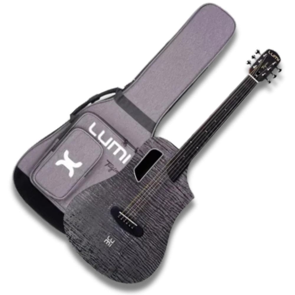 Violão Aço Elétrico Tagima Lumi-X Mini Smart 36 Preto + Bag