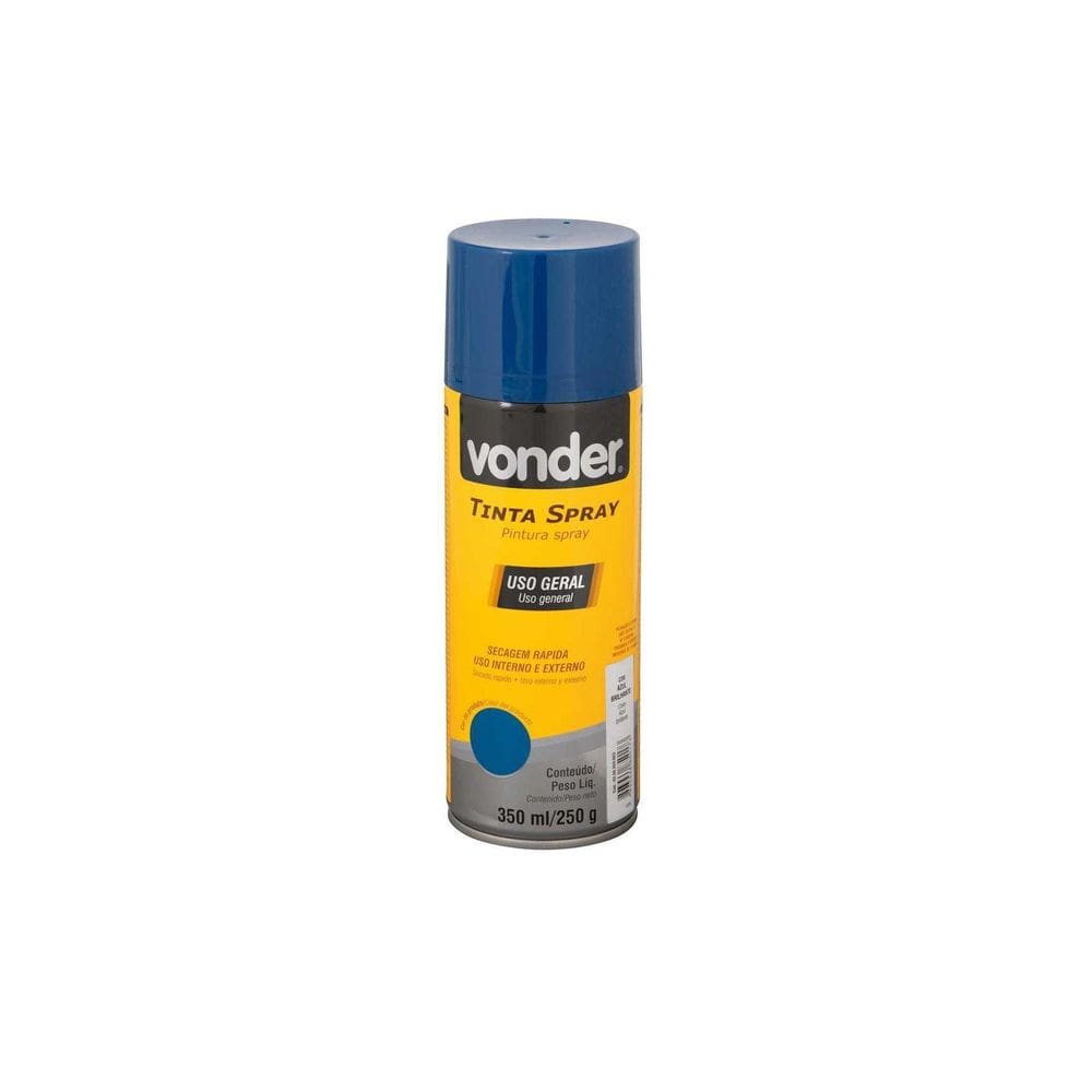 Tinta Spray Azul Claro 350Ml Vonder-6250350004