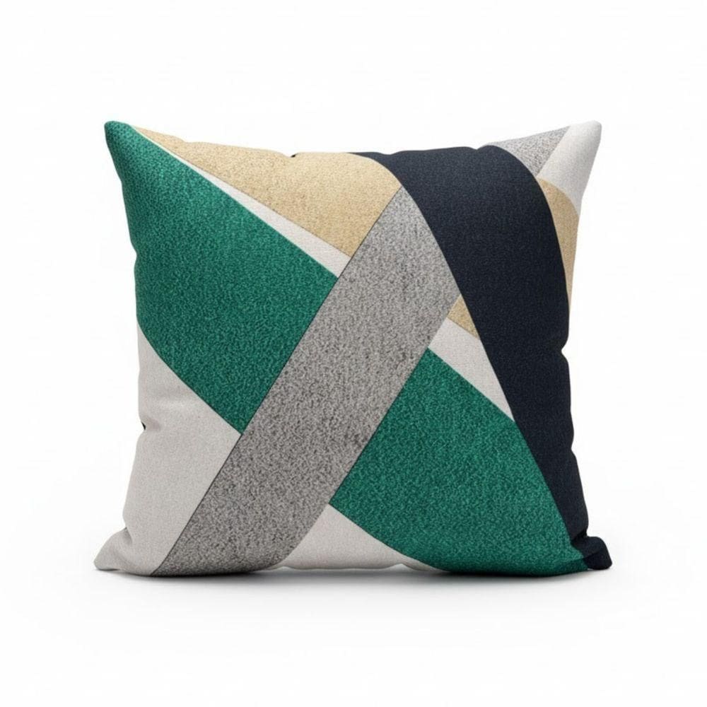 Almofada Decorativa Suede Digital Verde