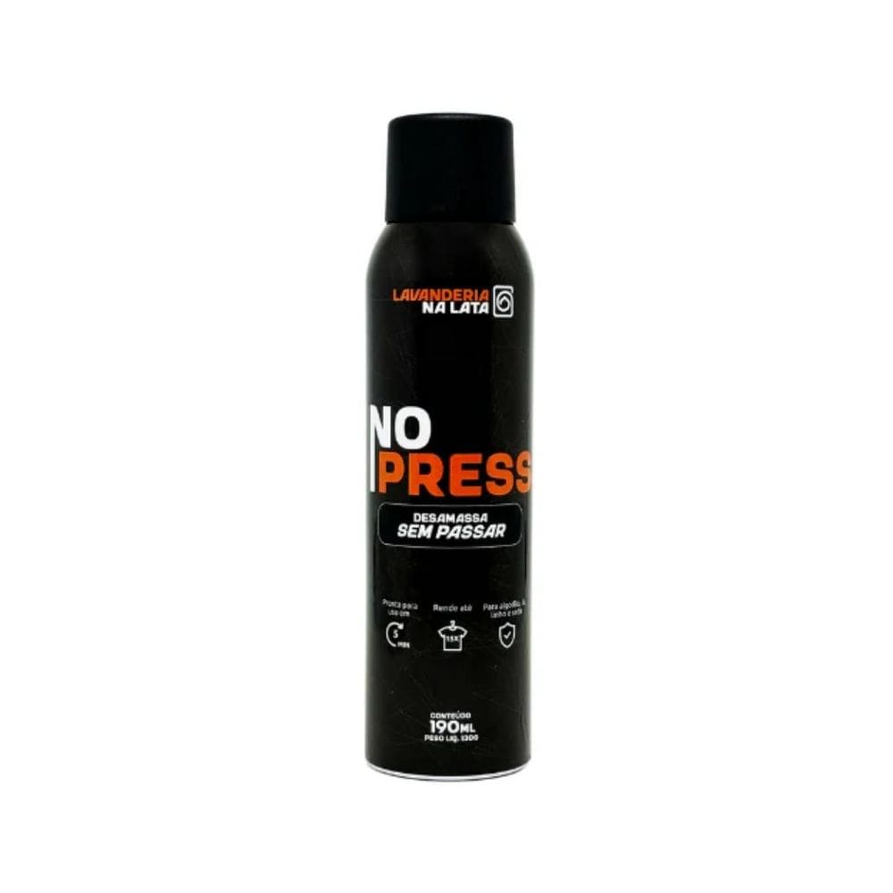 Desamassa Roupas Sem Passar Aerossol Nopress 190Ml - Na Lata