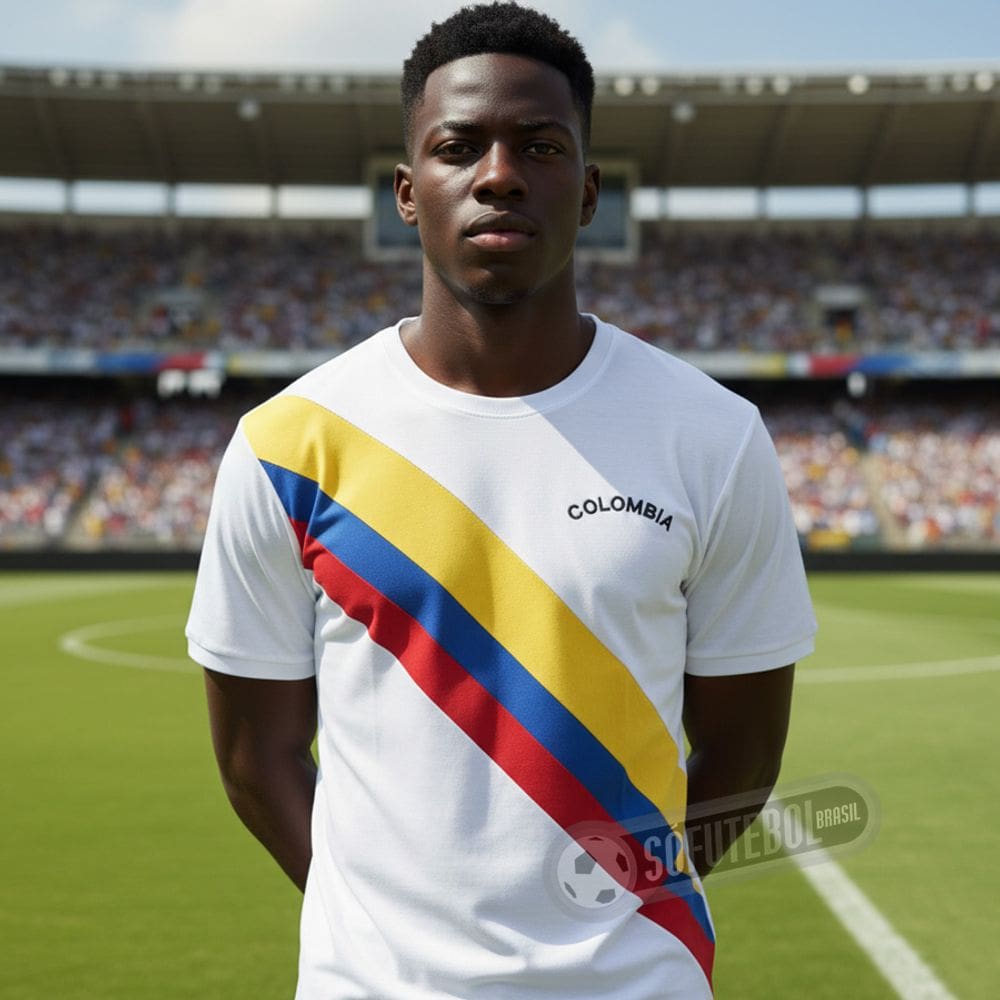 Camisa Colômbia 1973 - Modelo II