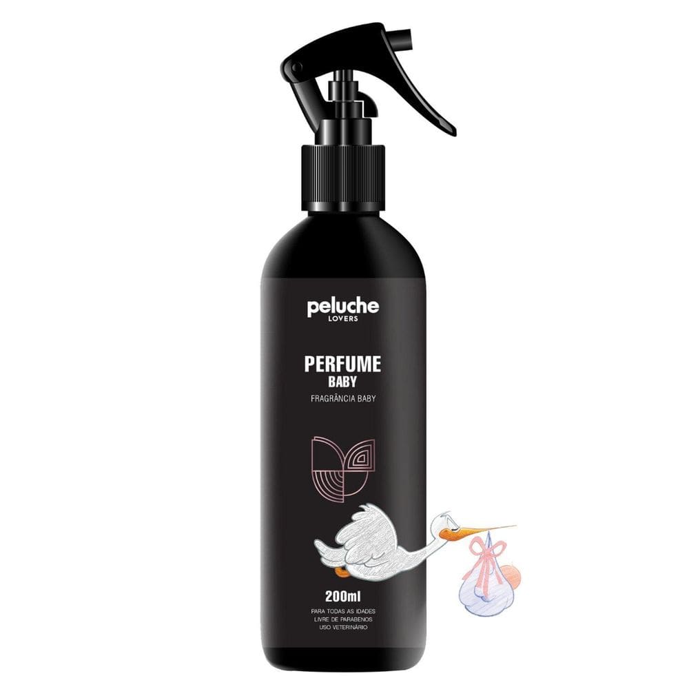 Perfume Pet Peluche Baby 200Ml Fragrância Suave De Bebê