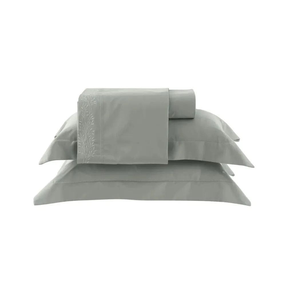 Jogo De Cama Solteiro King Satinée Liso - Kacyumara Greenjoy