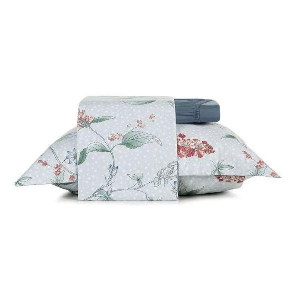 Jogo De Cama Solteiro Toque Acetinado Florescer Altenburg