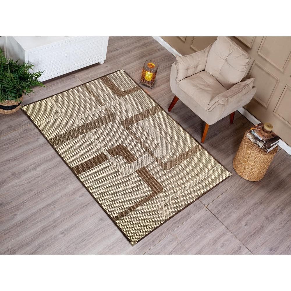 Tapete Sisal Sala Quarto Antiderrap. 2,00X2,50 Marrom S-634