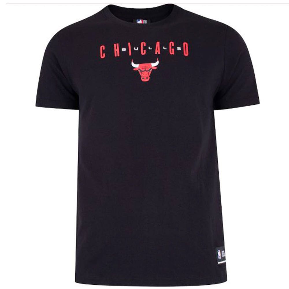 Camiseta Nba Masculina Chicago Bulls Spell N0909