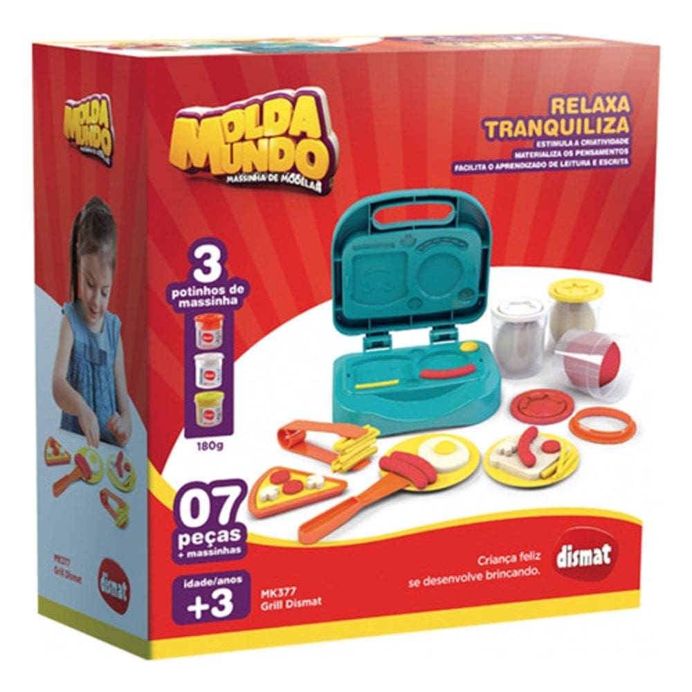 Box Grill Molda Mundo - Dismat