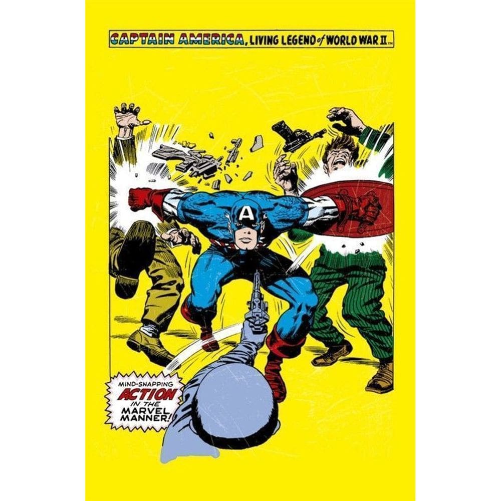 Coleção Clássica Marvel - Nova Fase - Vol. 08 - Capitão América 5 - Quando Adormecido Desperta!