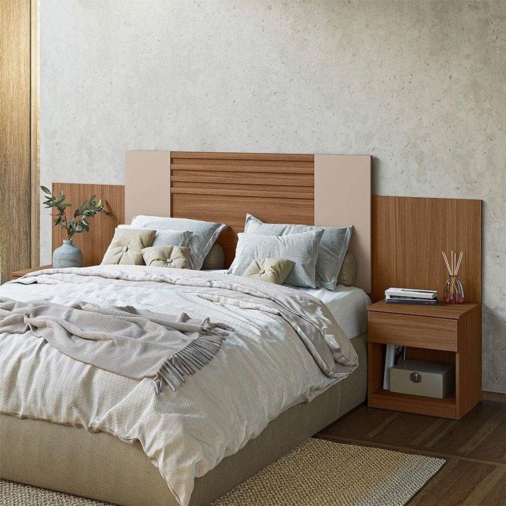 Cabeceira Casal Ambiente Araguaia Carvalho Fendi - Moval