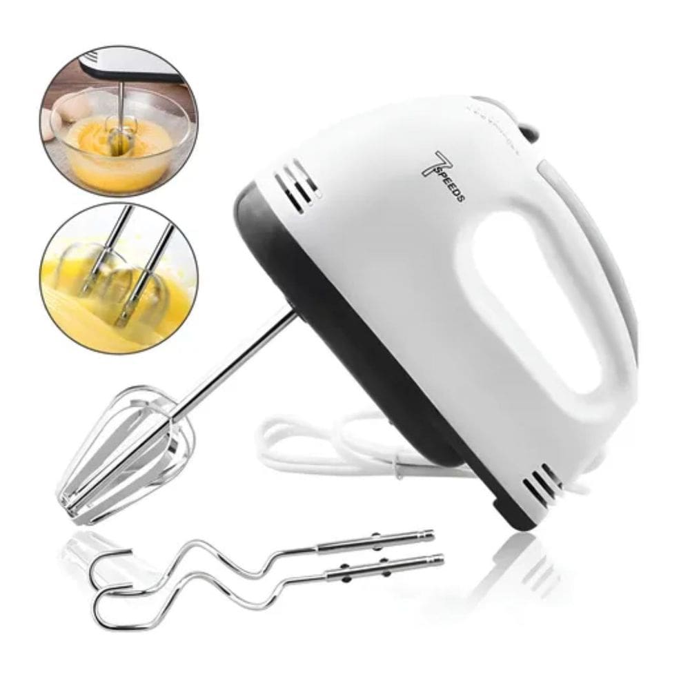 Mini Batedeira Mixer 7 Velocidades Batedeira Mãos Bate Bolos
