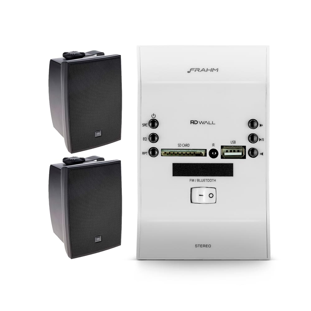 Kit RD Wall Frahm Branco + 2 Caixas C521