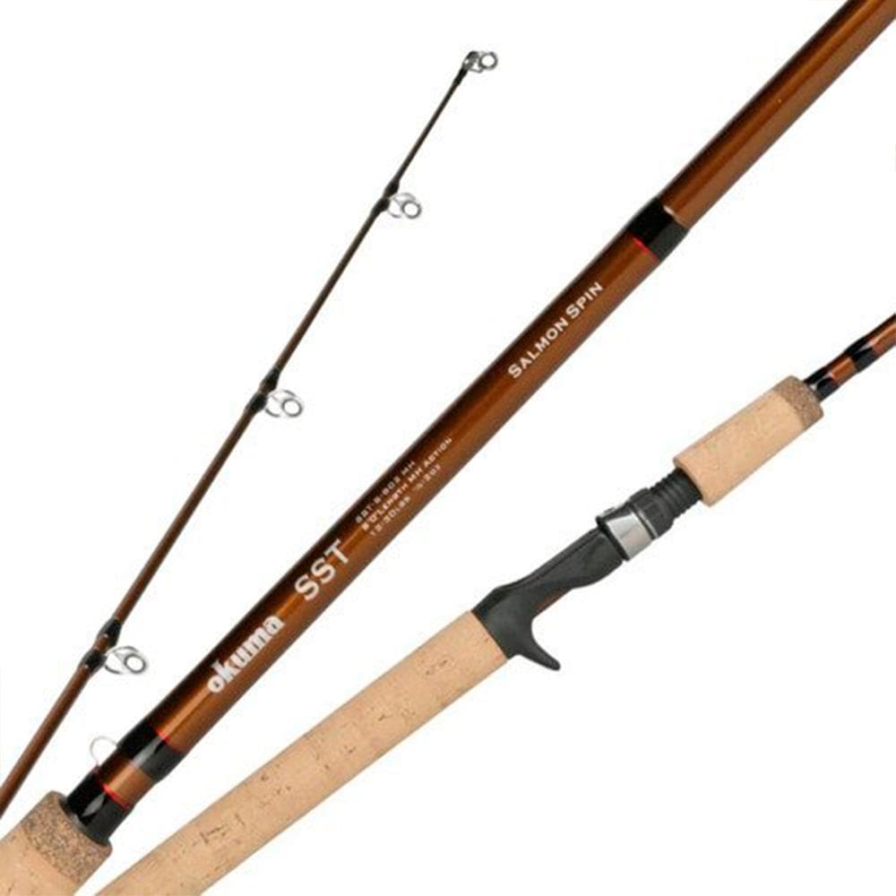 Vara Okuma SST-C-802XH 8`0`` 30-70lbs 2P Carretilha 9 Passadores