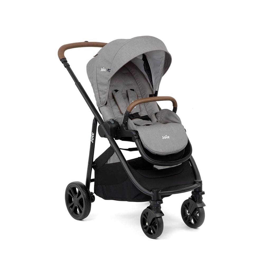 Carrinho De Bebê Versatrax E Gray Flannel - Joie