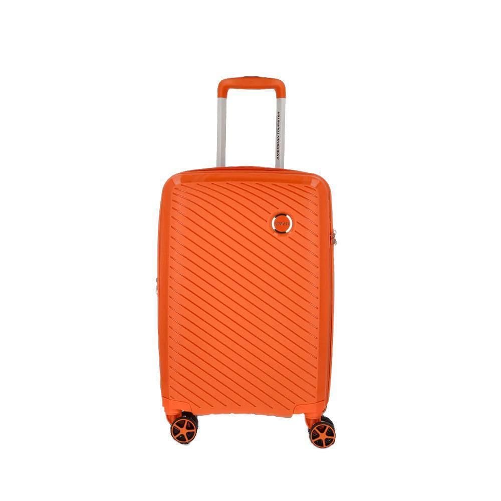 Mala De Bordo American Tourister Zanzibar Expansível Laranja
