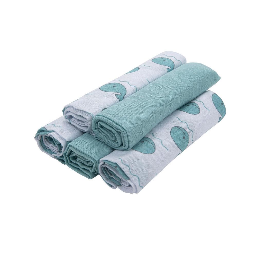 Fralda Prime 5 Unidades Baby Joy Baleias