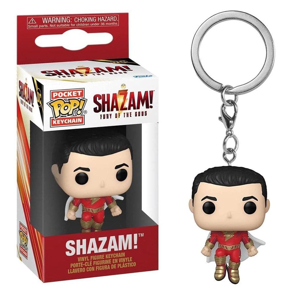 Chaveiro Funko Pop Shazam Fury Of The Gods Shazam