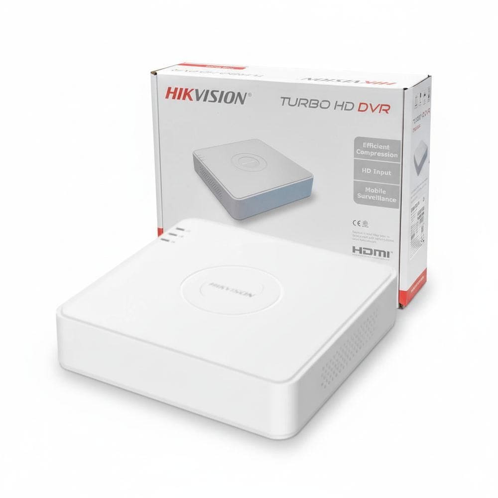 Dvr Hikvision Ds-7104Hghi-M1 4 Canais Hd 1080P Lite H.265+