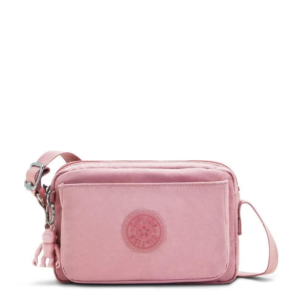 Bolsa Transversal Kipling Abanu Lavender Bush Rosa