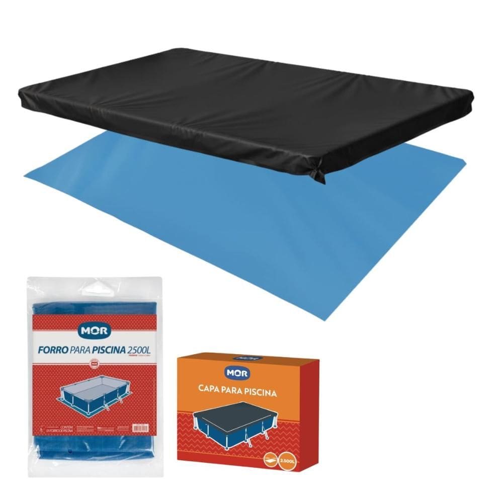 Capa e Forro para Piscina 2500 litros Mor