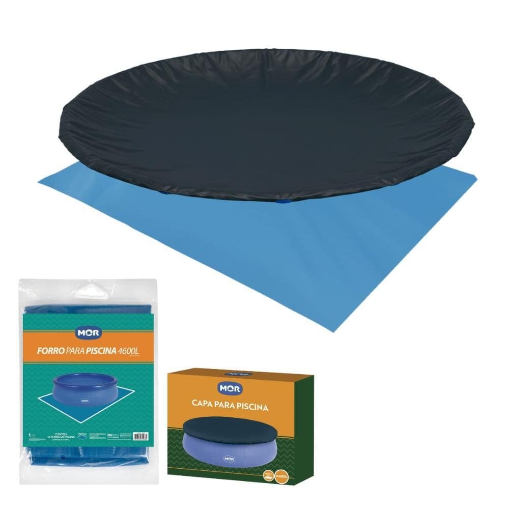 Capa e Forro para Piscina 4600 litros Mor