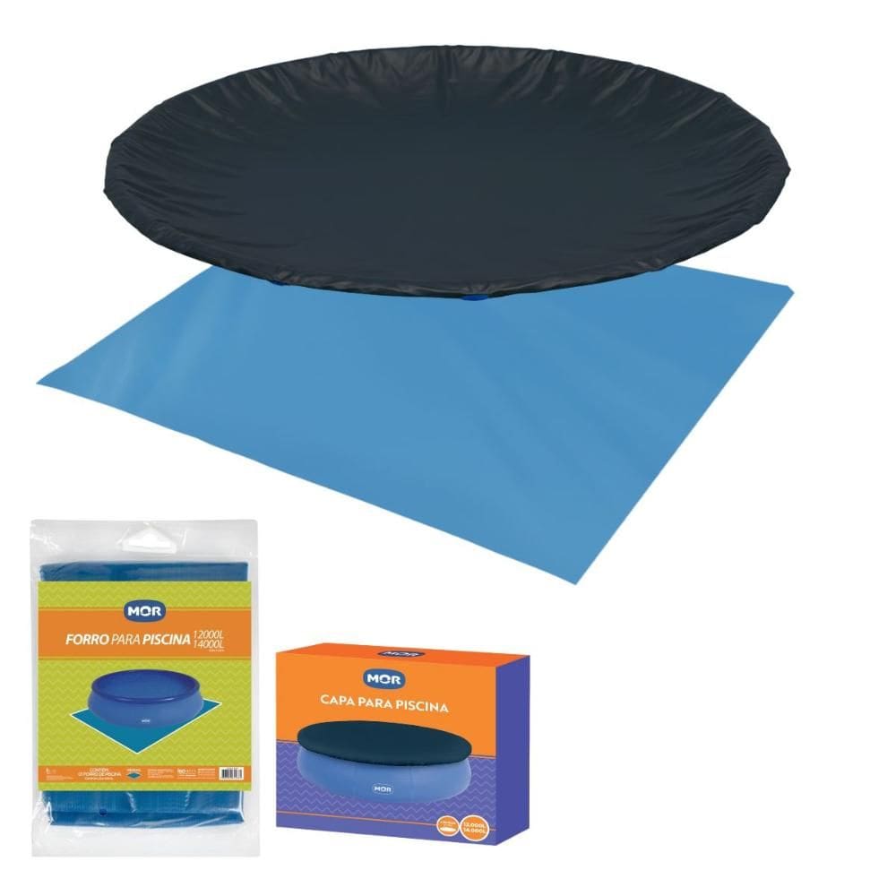 Capa e Forro para Piscina Inflável 12000 e 14000 litros Mor