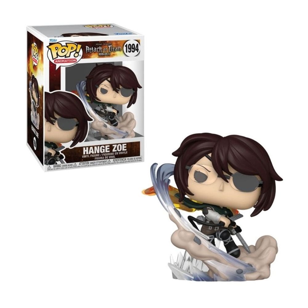 Boneco Funko Pop Premium Attack on Titan Hange Zoe - Candide