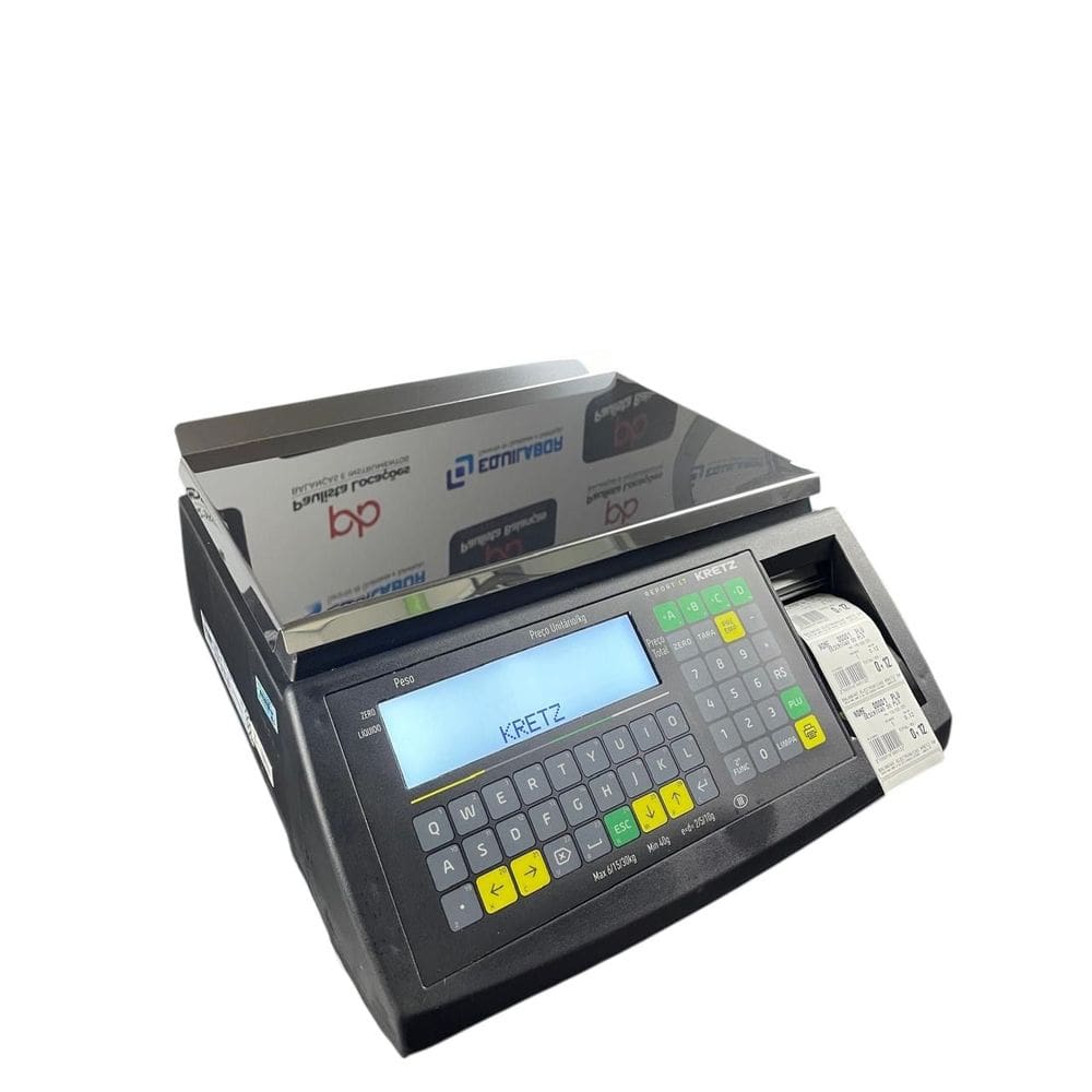 Balança Etiquetadora Kretz Report Lt 30kg - Impressora Integrada - INMETRO