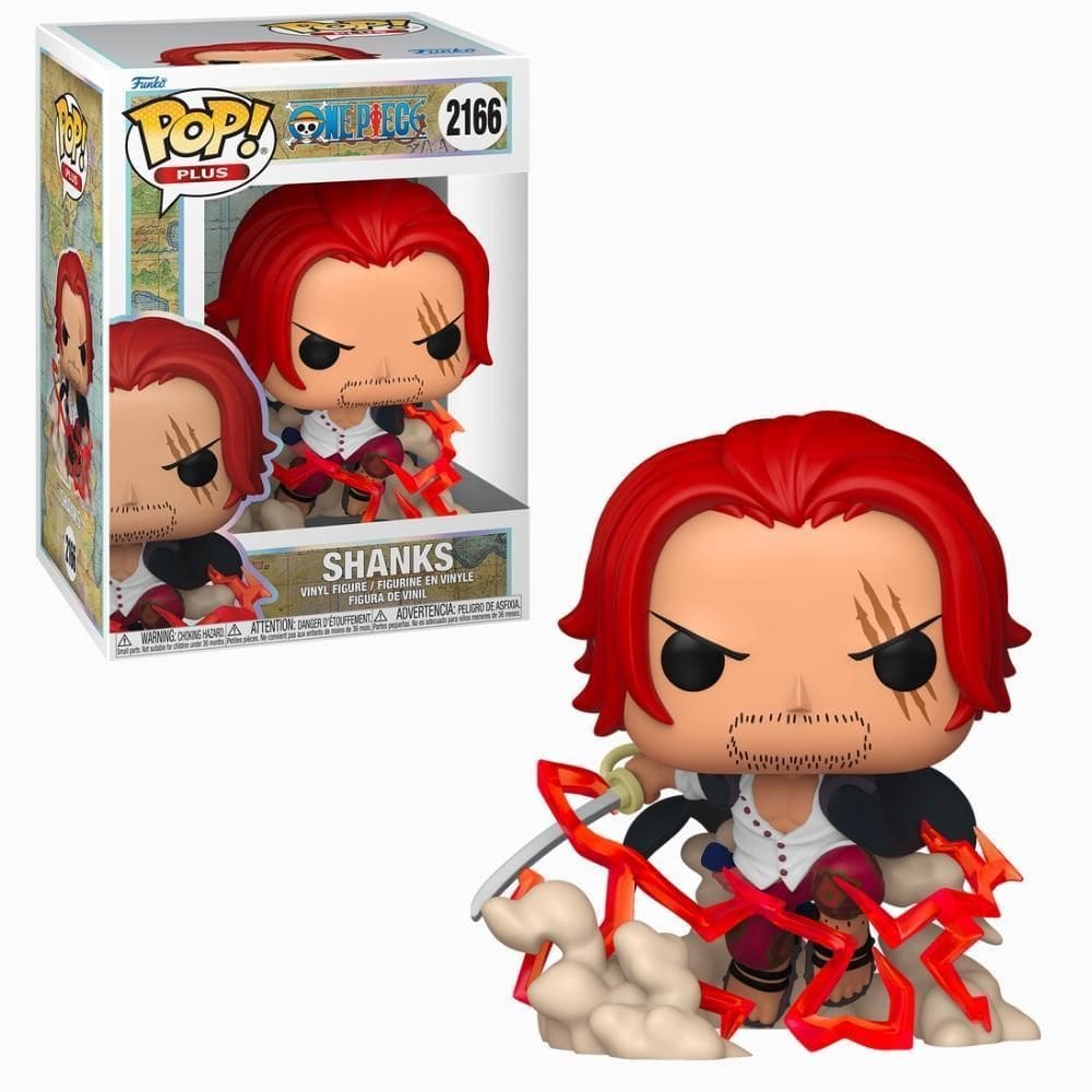 Boneco Funko Pop Plus One Piece Egghead - Shanks