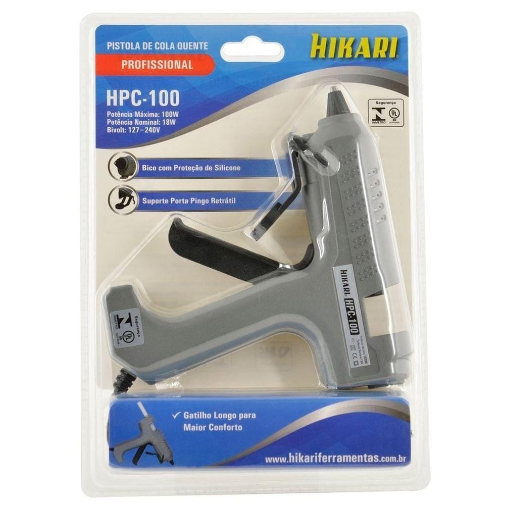 Pistola Cola Quente Hpc-100 Bivolt