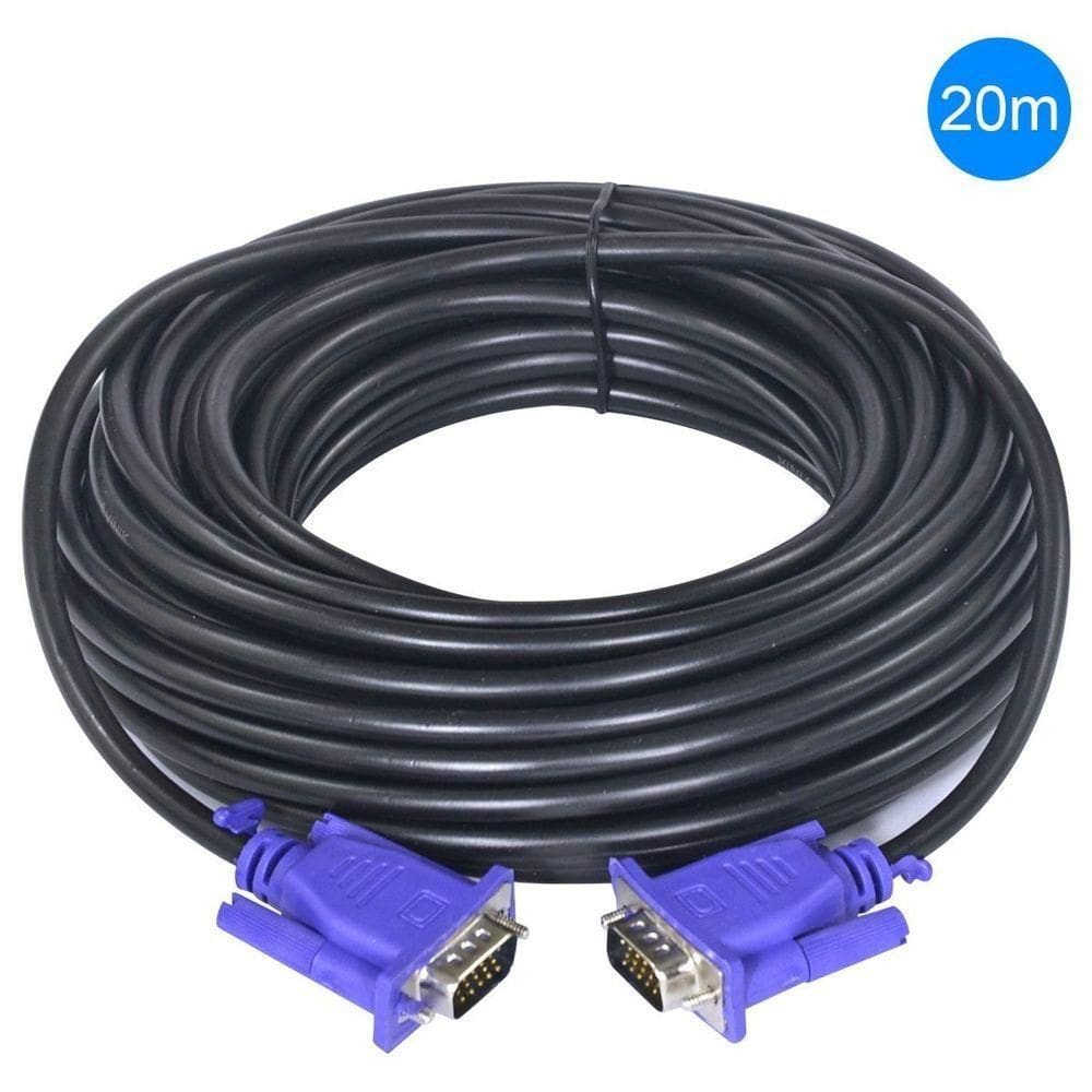 Cabo Vga Para Monitor 20 Metros