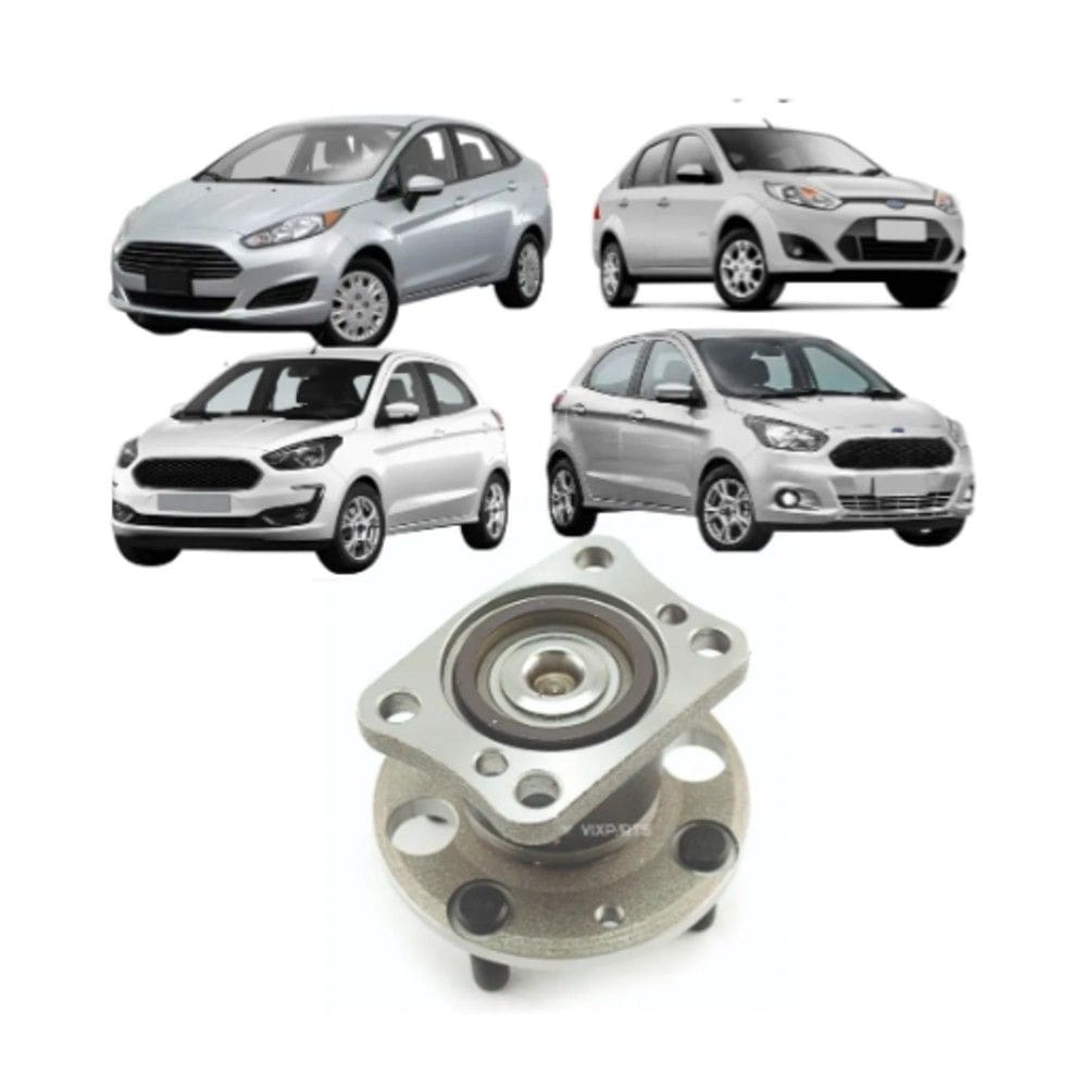 Cubo Da Roda Traseira Ford Ka Fiesta C/abs Rolamento Aro 15