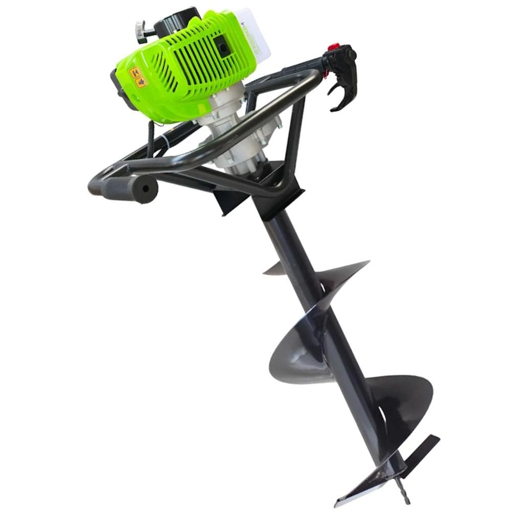 Perfurador De Solo a Gasolina Menegotti MPS52-V3 Motor Robusto e Forte 52cc com Broca 80x30cm