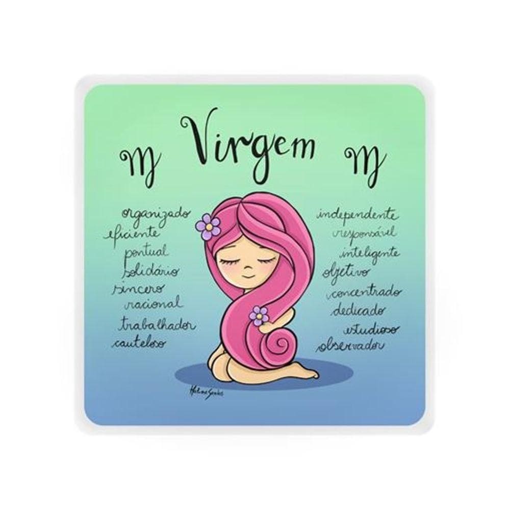 Luminária Mística Usb Virgem - Estilo Zodíaco Para Transformar Seu Espaço