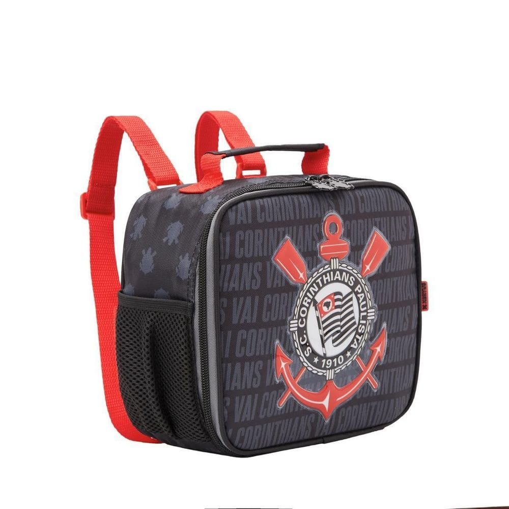 Lancheira Térmica Corinthians Escolar Juvenil Passeio
