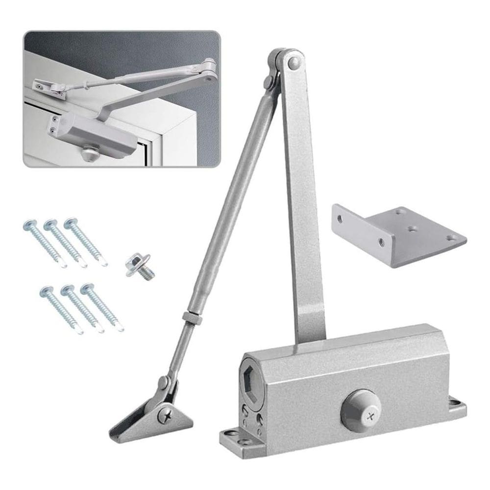 Mola Aérea Fechador Porta Tensão 65Kgs Automático Retrátil