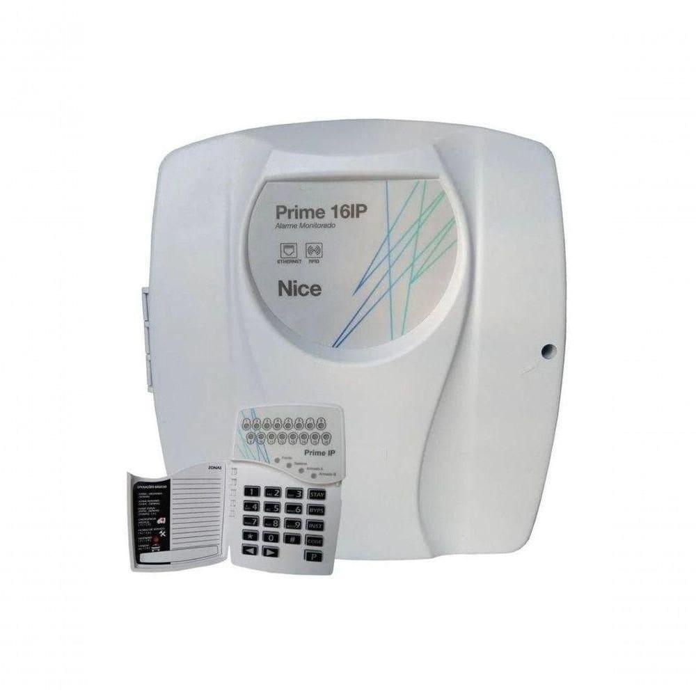 Central Alarme Monitorado Prime Genno16 Ip