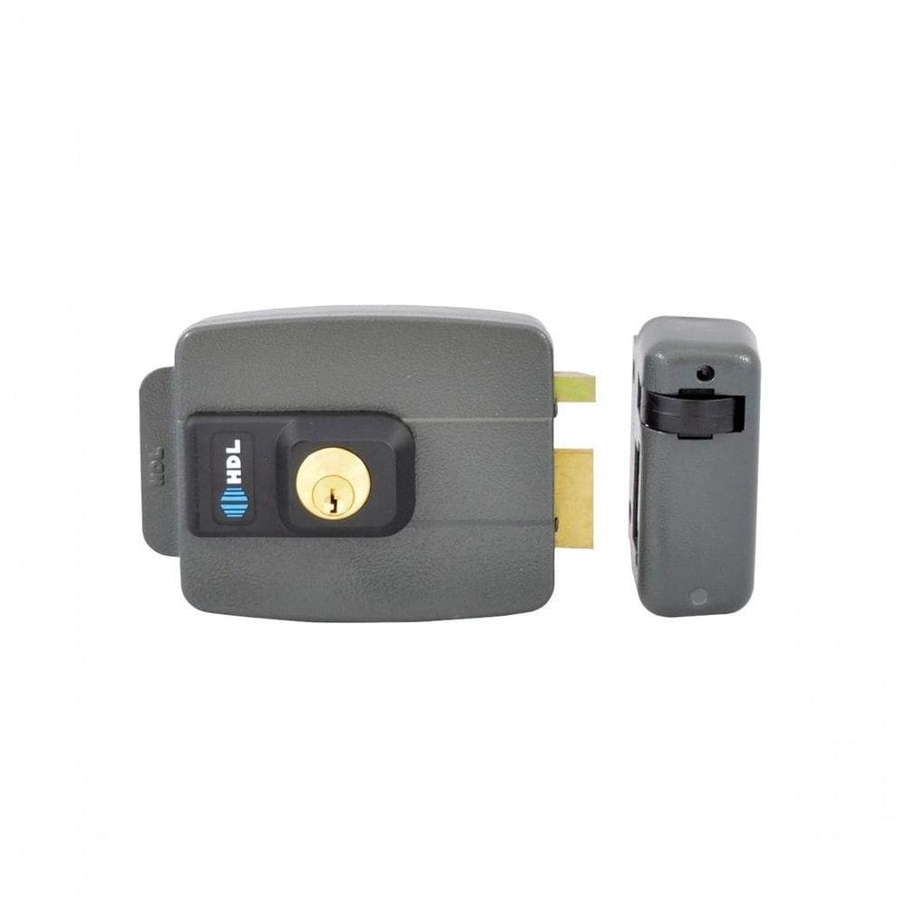 Fechadura Elétrica Hdl C-90 Dupla Cinza