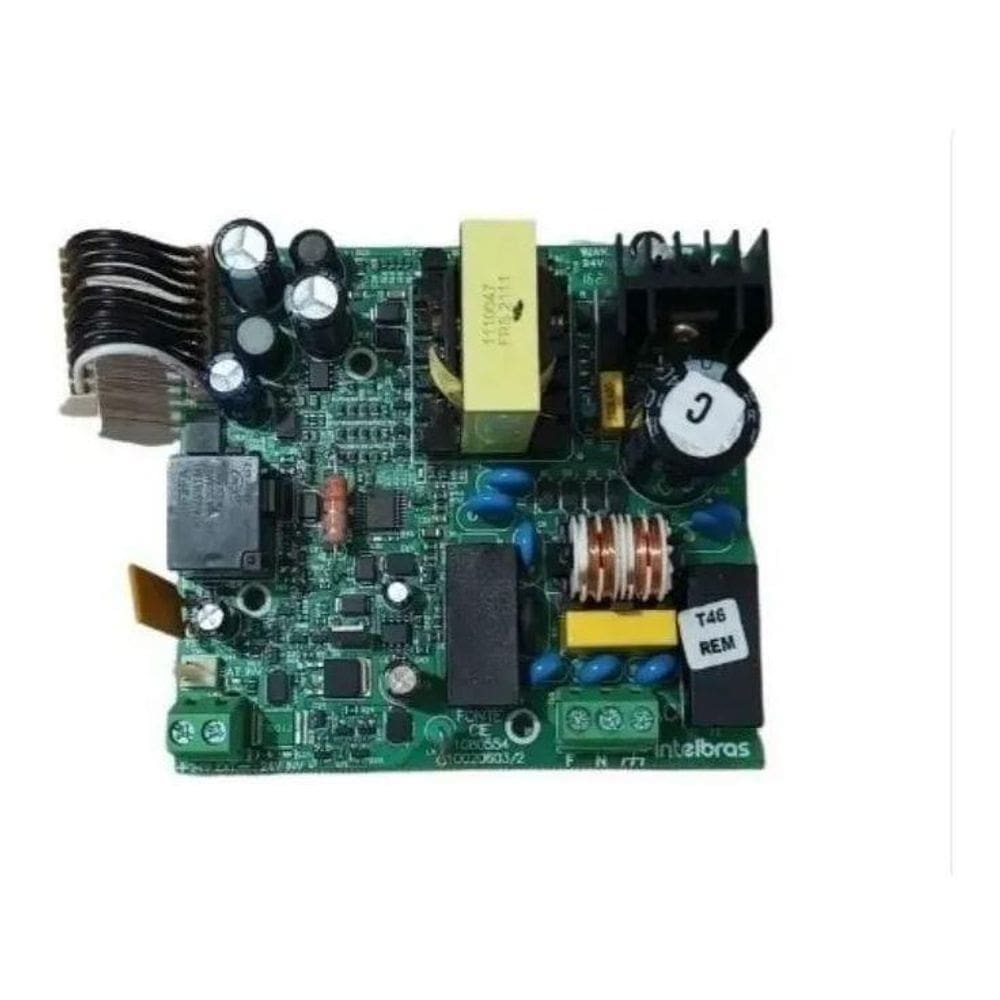 Placa Fonte Centrais De Alarme De Incêndio Cie Intelbras