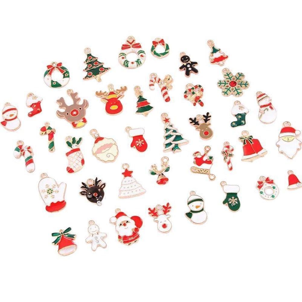 Marcador De Taça Natal Enfeite Decoração Natalino 04 Unidade