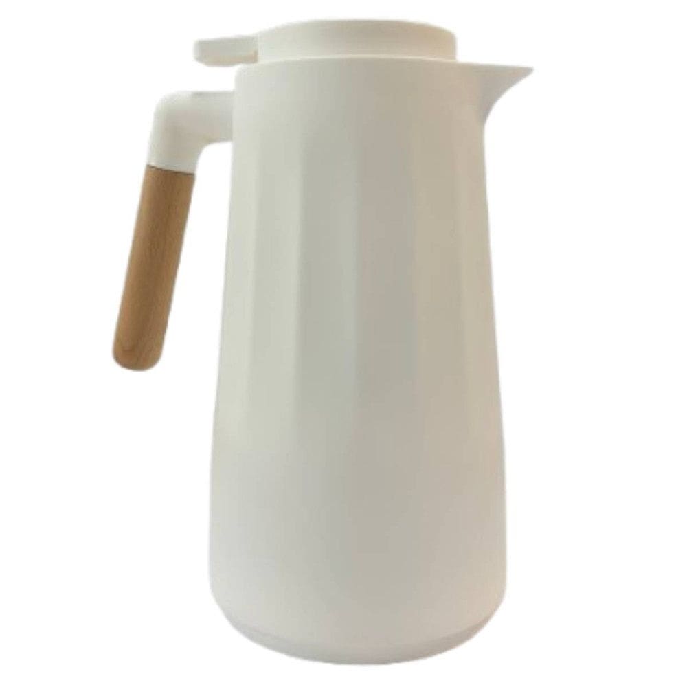 Garrafa Termica Utilivita 1 Litro Plastica c/Cabo de Madeira