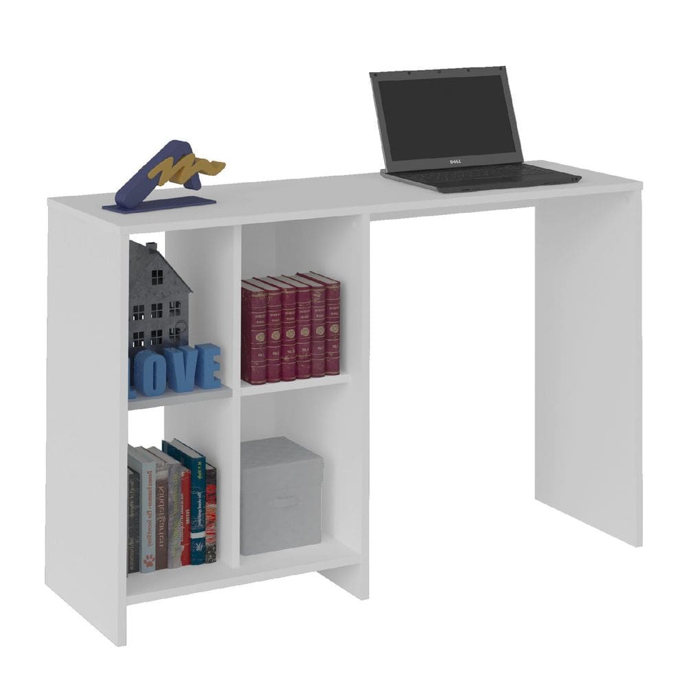 Escrivaninha/Mesa Para Notebook Matrix Com 4 Nichos - Artely