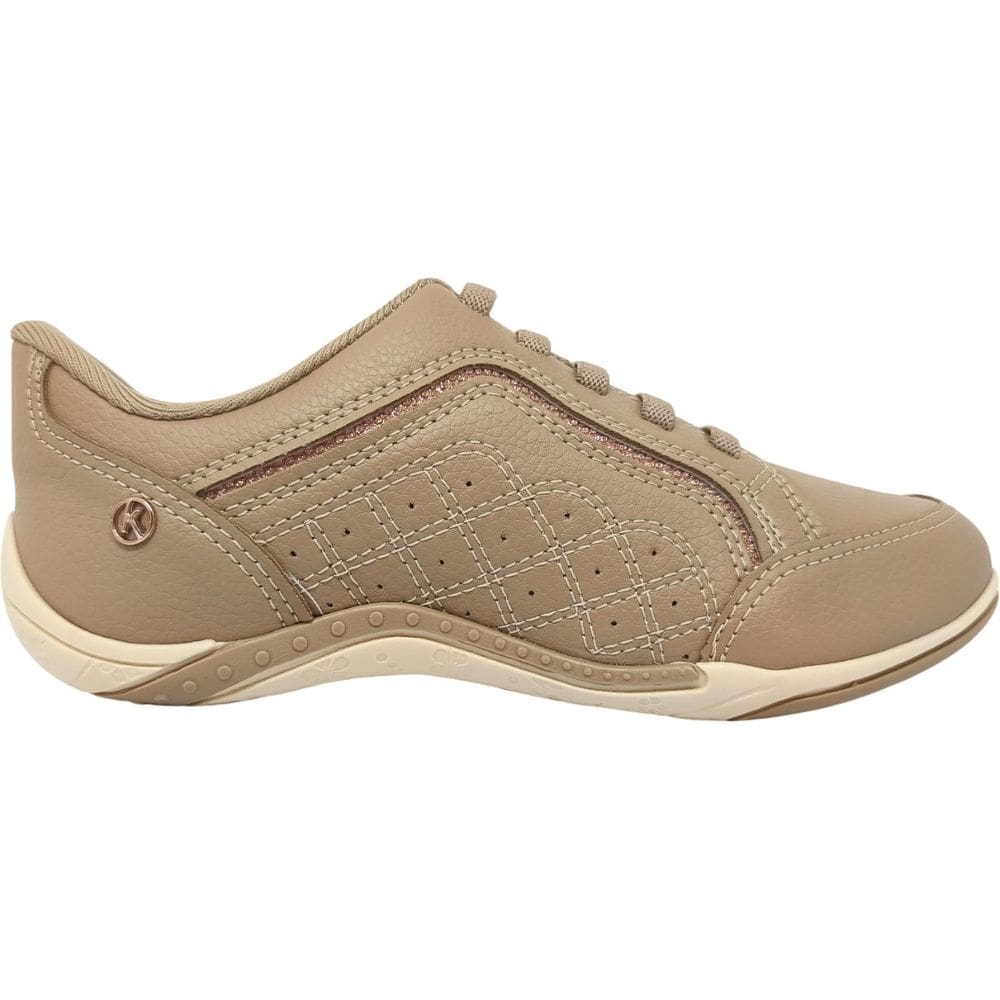 Tenis Feminino Casual Básico Dia a Dia Passeio Trabalho Urban Style Anatômico Com Elástico Ultra Conforto Kolosh C1299a