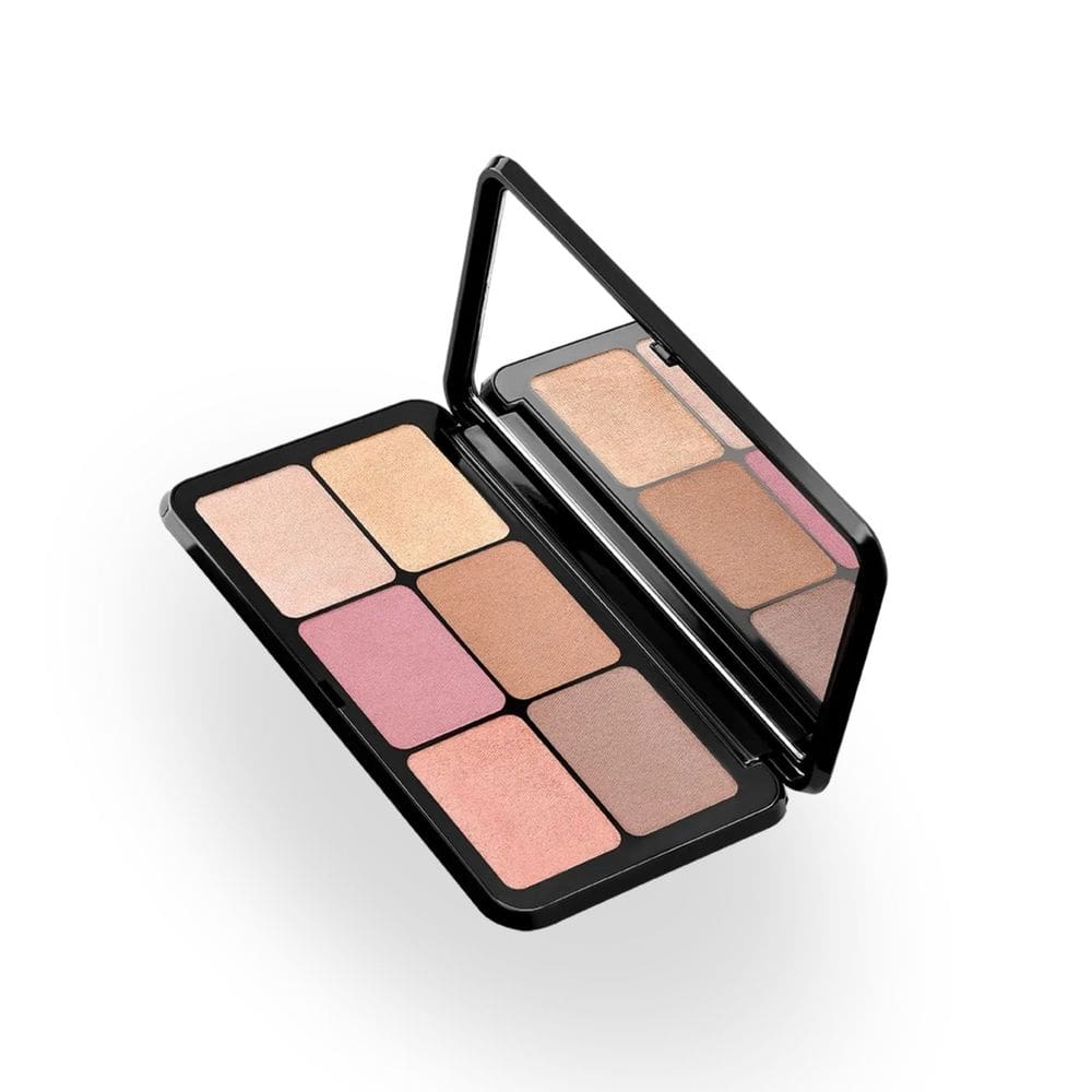 Kiko Paleta Facial Bronzeadores,Blushes E Iluminadores Cor 1